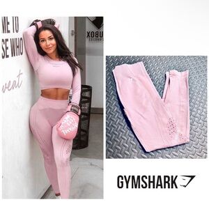 Gymshark women’s high rise flawless knit tights seamless leggings